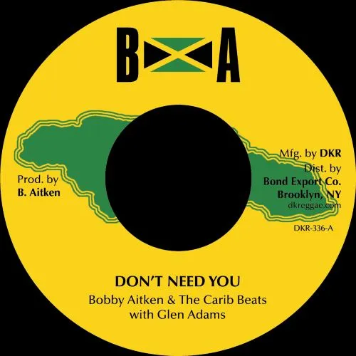 GLEN ADAMS / グレン・アダムス / DON'T NEED YOU