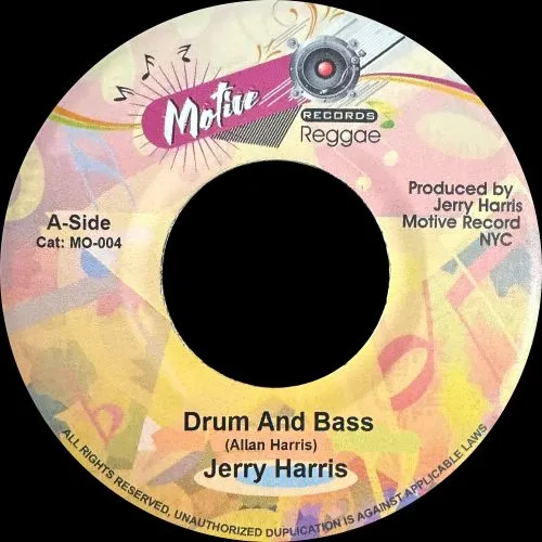 JERRY HARRIS / ジェリー・ハリス / DRUM AND BASS