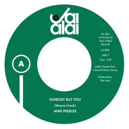 ANN PEEBLES / TUTU JONES / NOBODY BUT YOU / YOU SHATTER MY HEART