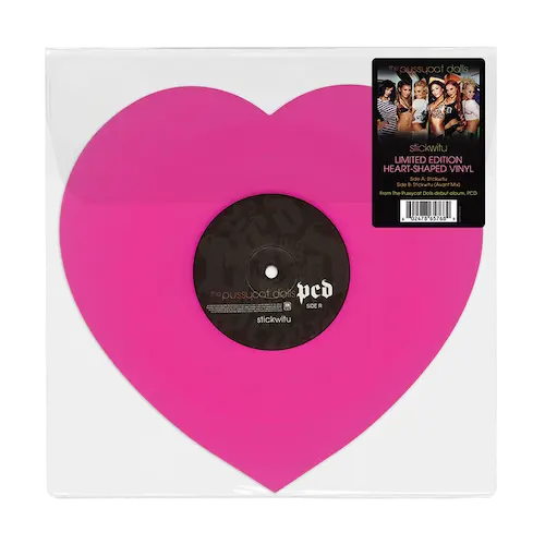 The Pussycat Dolls - Stickwitu 輸入限定盤 STICKWITU (HEART-SHAPED PINK VINYL) / PUSSYCAT DOLLS / ヒップ