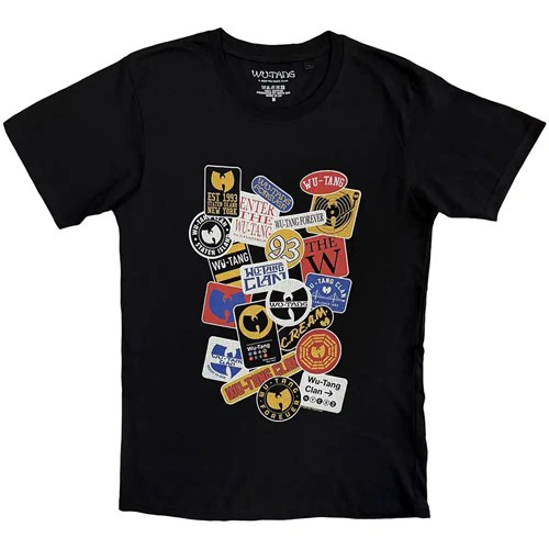 WU-TANG CLAN / ウータン・クラン / BADGES BLACK (S)