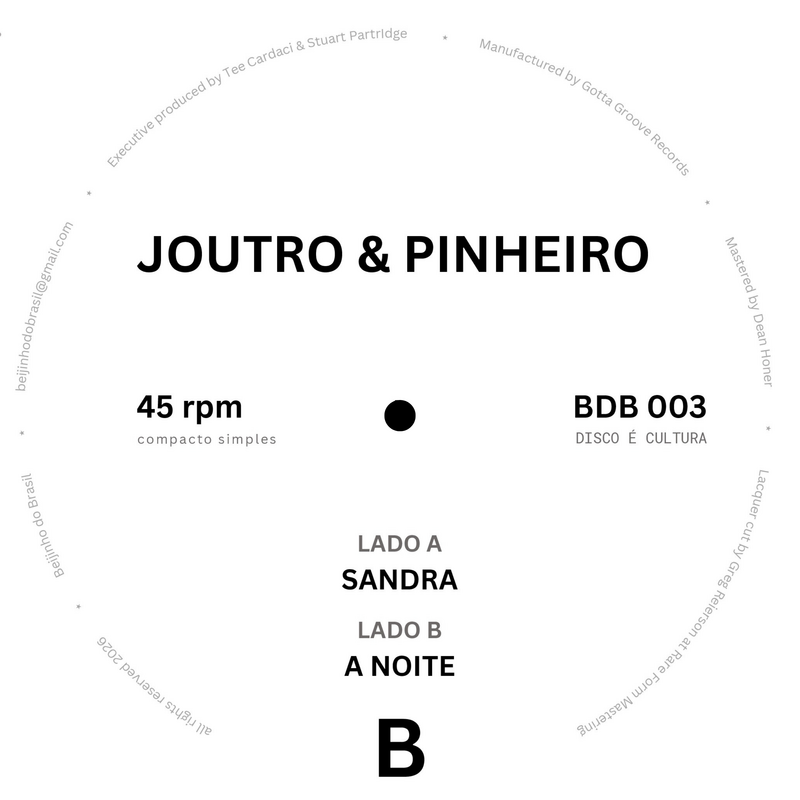 BERNARDO PINHEIRO & JOUTRO MUNDO / ベルナルド・ピニェイロ & ジョウトロ・ムンド / SANDRA / A NOITE