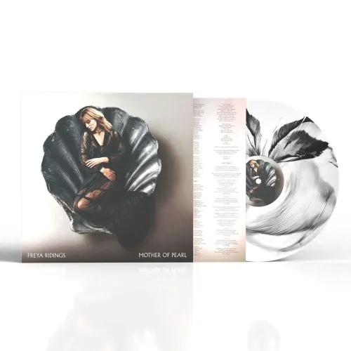 FREYA RIDINGS / MOTHER OF PEARL (BLACK & CLEAR INKPLOSION VINYL)