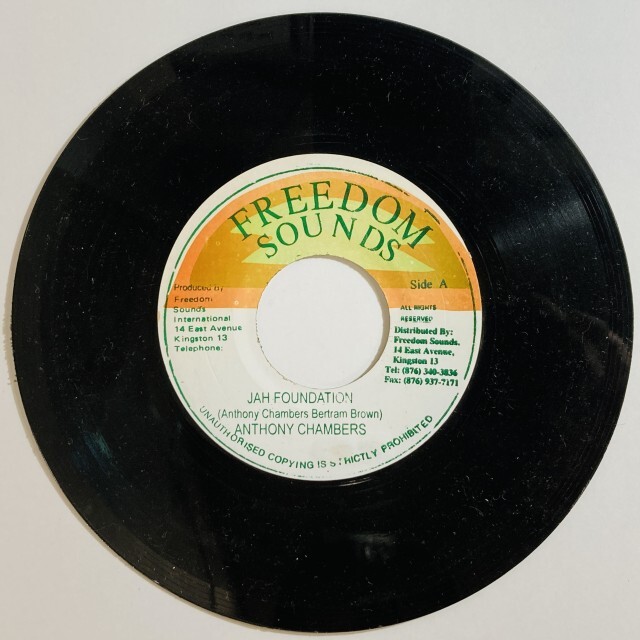 ANTHONY CHAMBERS / JAH FOUNDATION