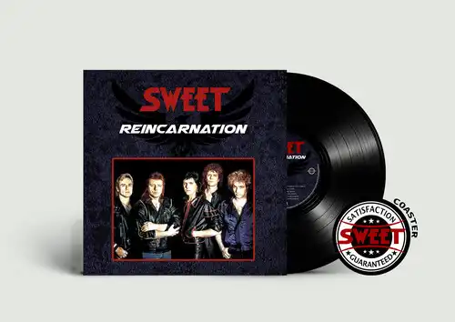 SWEET / スウィート / REINCARNATION (BLACK LP+COASTER)