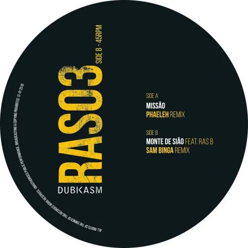 DUBKASM / ダブカズム / RASTRUMENTALS REMIXES PART 2