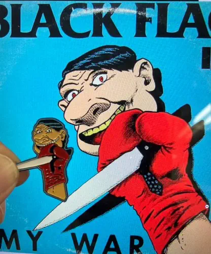 BLACK FLAG / ブラック・フラッグ / MY WAR - PIN