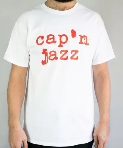 CAP'N JAZZ / キャップン・ジャズ / M/RED LOGO - T-SHIRT