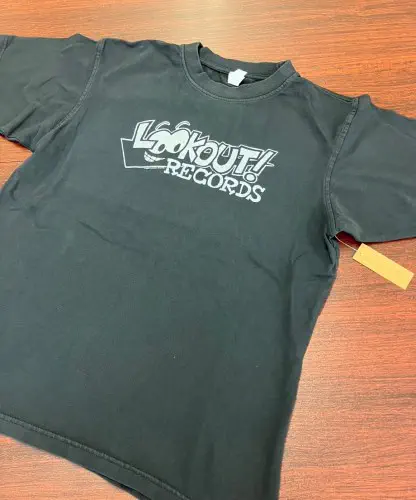 LOOKOUT! RECORDS / S/1ST LOGO VINTAGE WASH - T-SHIRT