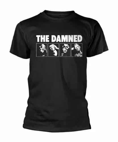 DAMNED / L/HEADSHOT - T-SHIRT