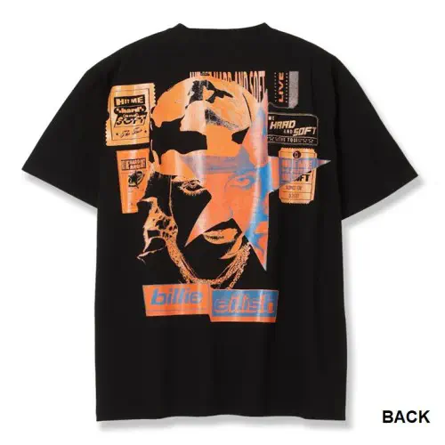 BILLIE EILISH / ビリー・アイリッシュ / HIT ME HARD AND SOFT 3D FILM S/S TEE BLACK L