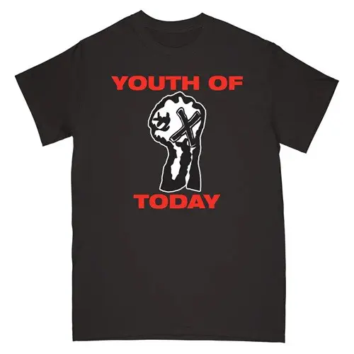 YOUTH OF TODAY / ユース・オブ・トゥデイ / XL/POSITIVE OUTLOOK BLACK - T-SHIRT