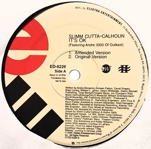 SLIMM CALHOUN / スリム・カルフーン / IT'S OK