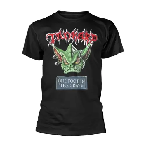 TANKARD / タンカード / ONE FOOT IN THE GRAVE T-SHIRT<SIZE:M>