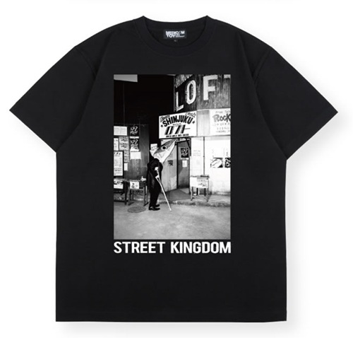 ストリート・キングダム / LOGO TEE （黒/Mサイズ）