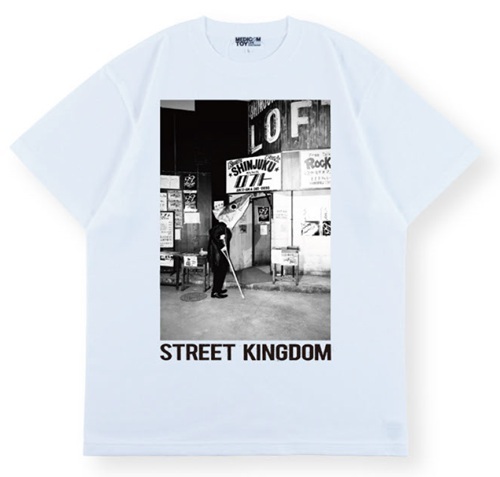 ストリート・キングダム / LOGO TEE （白/Mサイズ）