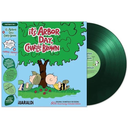 VINCE GUARALDI / ヴィンス・ガラルディ / IT'S ARBOR DAY, CHARLIE BROWN'S ALL STARS! (Original Soundtrack Recordings) (50th Extended And 60th Anniversary Editions) (Forest Green Vinyl)