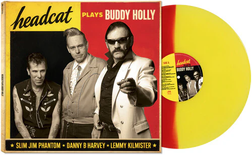 HEAD CAT / ヘッド・キャット / Sings Buddy Holly（国内仕様帯付きLP / RED YELLOW SPLIT COLOR VINYL）