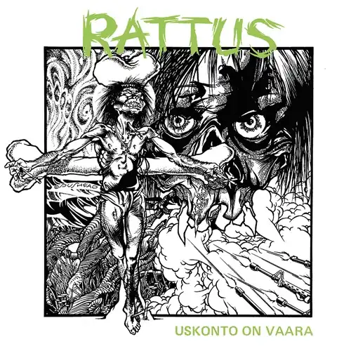 RATTUS / ラッタス / USKONTO ON VAARA (LP/BLACK VINYL)