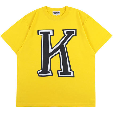 チャージマン研 / M / "イニシャル" Tシャツ