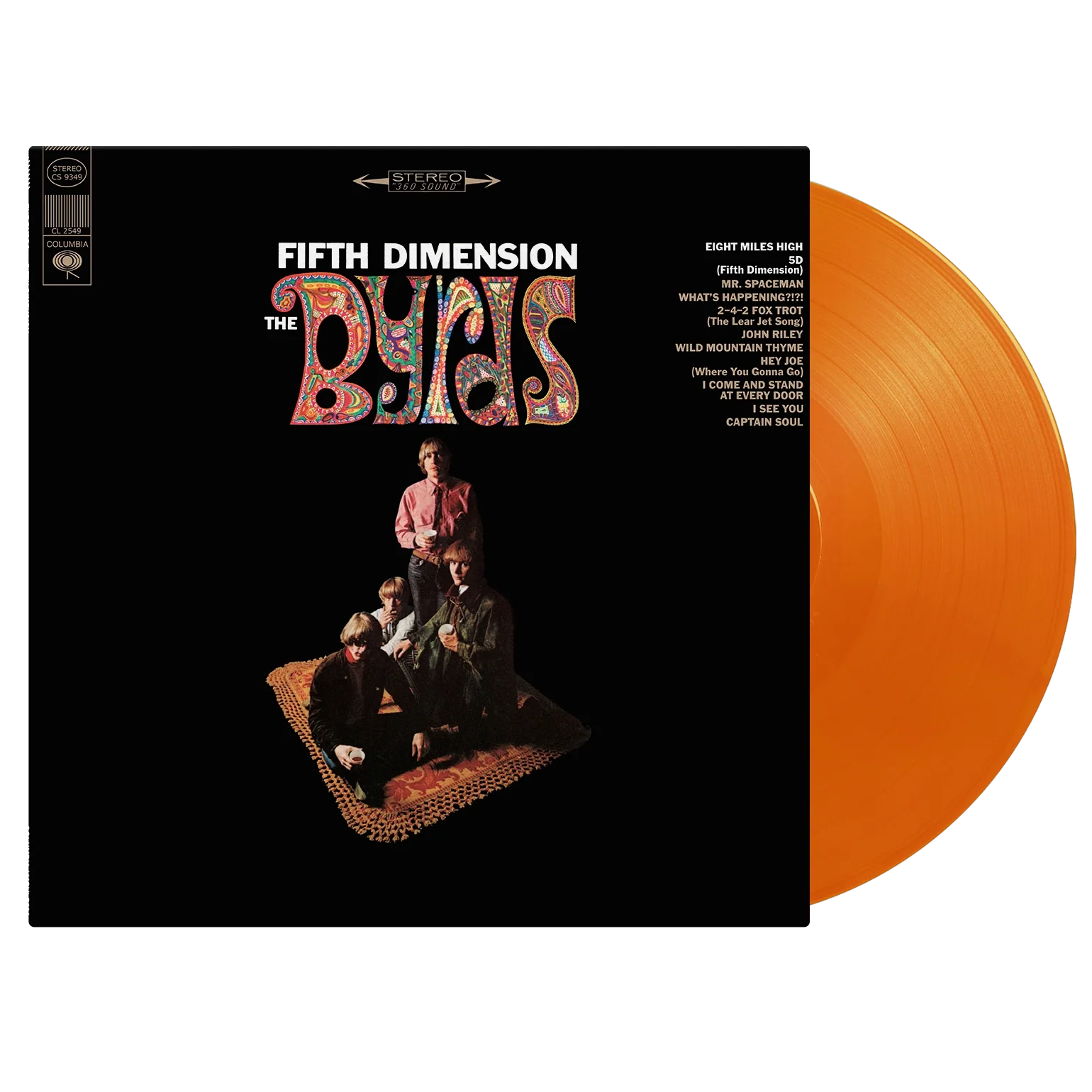 BYRDS / バーズ / FIFTH DIMENSION (ORANGE COLOURED VINYL)