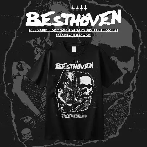 BESTHOVEN / ベストーベン / M/A WAY TO THE TOTAL END オフィシャル日本ツアーTシャツ