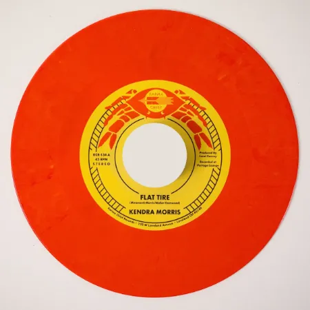 KENDRA MORRIS / ケンドラ・モリス / FLAT TIRE (COLOR VINYL)