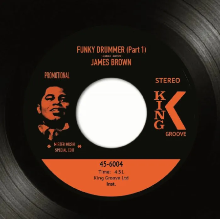JAMES BROWN / ジェームス・ブラウン / FUNKY DRUMMER PART.1 / PART.2