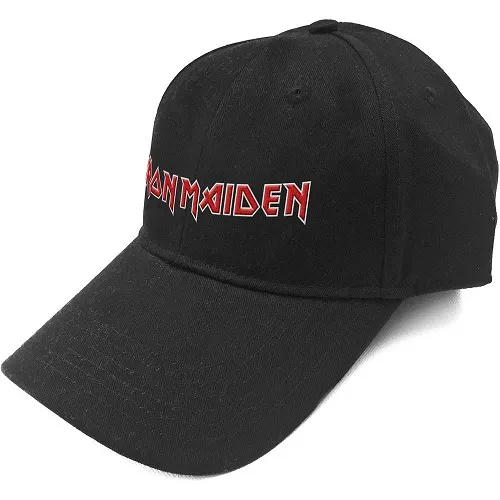IRON MAIDEN / アイアン・メイデン / LOGO BLACK BASEBALL CAP