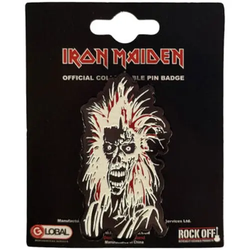 IRON MAIDEN / アイアン・メイデン / EDDIE PIN BADGE