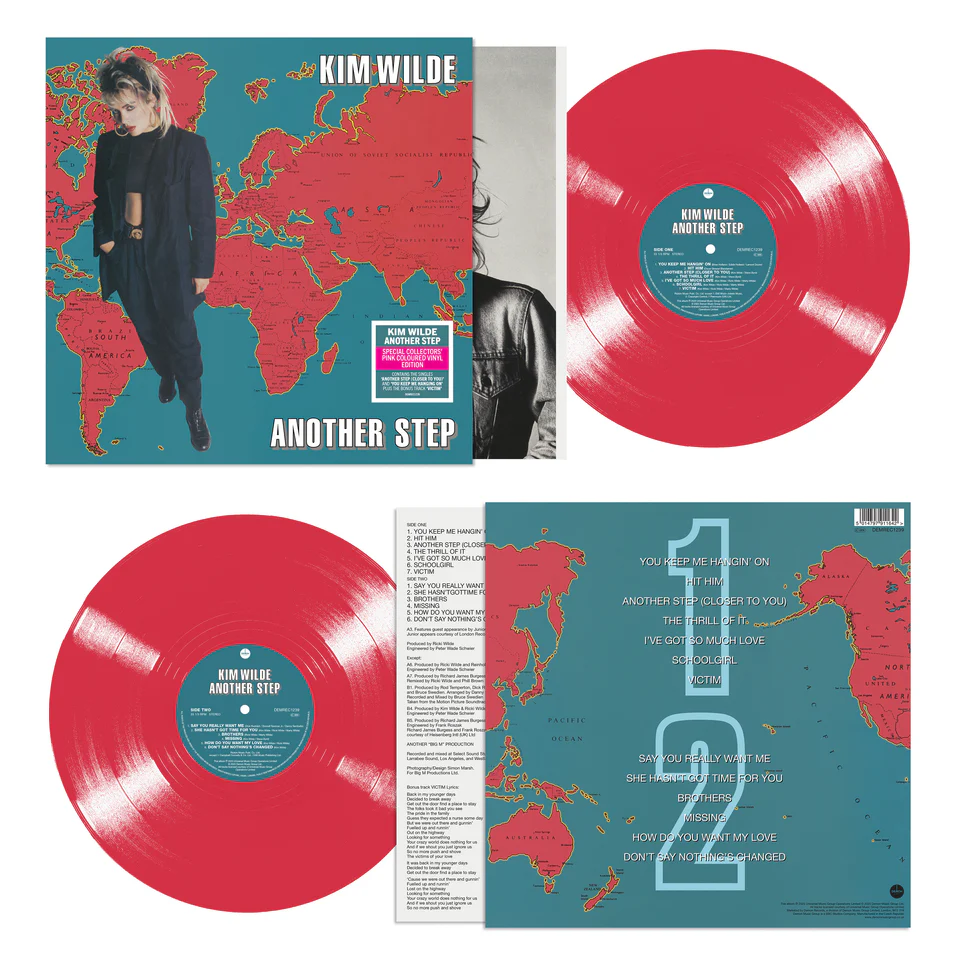 KIM WILDE / キム・ワイルド / ANOTHER STEP (140G HOT PINK VINYL)