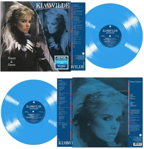 KIM WILDE / キム・ワイルド / TEASES & DARES (140G BLUE VINYL)