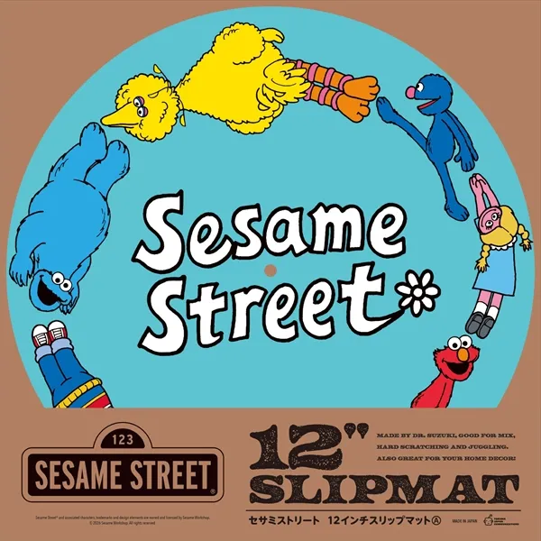 SLIPMAT / スリップマット / セサミストリート 12インチスリップマット[A]