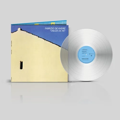 FABRIZIO DE ANDRE / ファブリツィオ・デ・アンドレ / CREUZA DE MA: 500 COPIES LIMITED 180g CLEAR VINYL