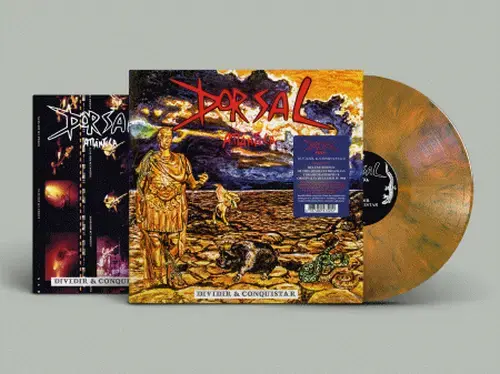 DORSAL ATLANTICA / ドーサル・アトランティカ / DIVIDIR & CONQUISTAR DIEHARD MARBLED VINYL (ORANGE WITH BLUE STREAKS)
