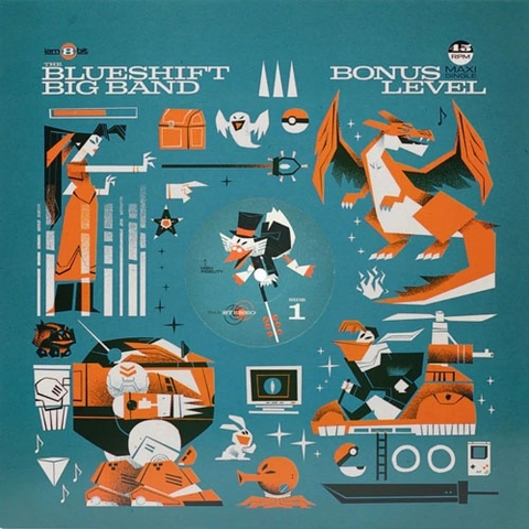 BLUESHIFT BIG BAND / JOYSTICK JAZZ: THE BLUESHIFT BIG BAND PLAYS ICONIC VIDEO GAME HITS (BONUS LEVEL) (LP)