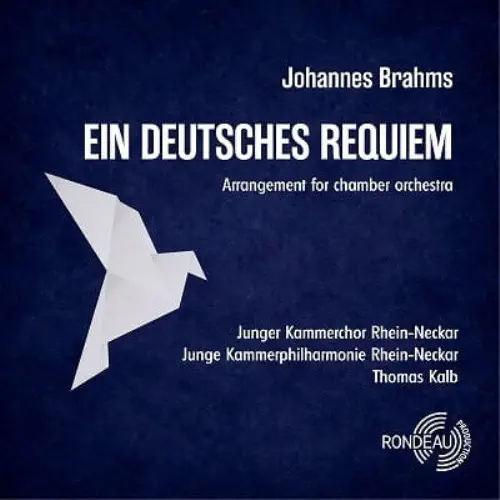 THOMAS KALB / トーマス・カルプ / BRAHMS:EIN DEUTSCHES REQUIEM ARRANGED FOR CHAMBER CHOIR / BRAHMS:EIN DEUTSCHES REQUIEM