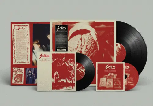 SCHIZO / BEFORE THE COLLAPSE 1985-87 LP+7+CD SOLID BLACK VINYL