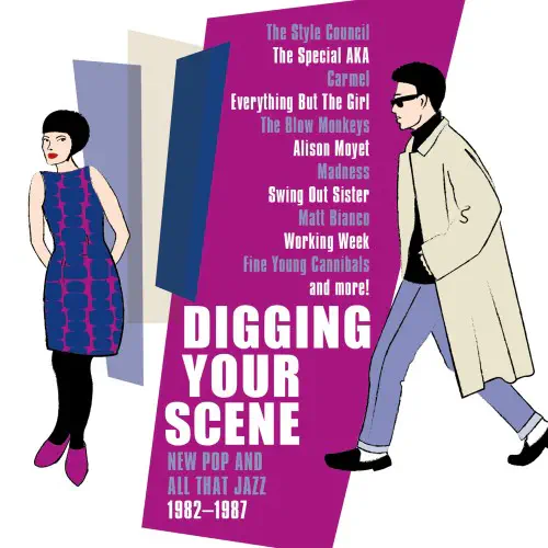 V.A. (NEW WAVE/POST PUNK/NO WAVE) / DIGGING YOUR SCENE NEW POP AND ALL THAT JAZZ 1982-1987 (4CD CLAMSHELL)