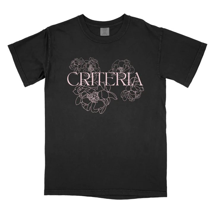 CRITERIA / L/FLOWERS T-SHIRT