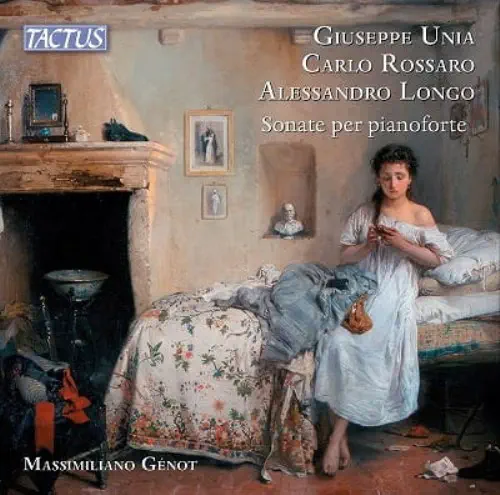 MASSIMILIANO GENOT / マッシミリアーノ・ジェノ / UNIA/ROSSARO/A.LONGO:PIANO SONATA
