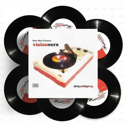 VISIONEERS / DIRTY OLD HIP HOP (6X 7" BOX SET)