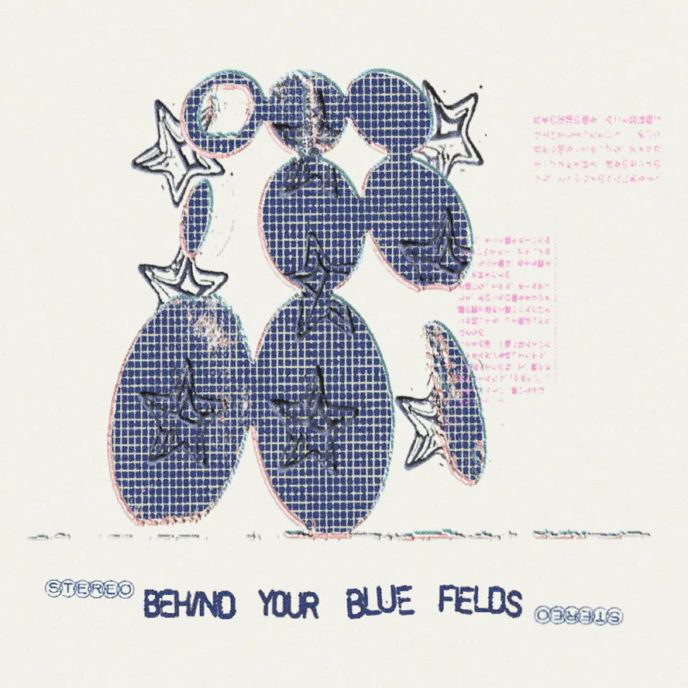 LAUGHING CHIMES / ラフィング・チャイムス / BEHIND YOUR BLUE FIELDS (CASSETTE)