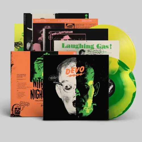 DEVO / ディーヴォ / NITROUS NIGHTMARE HALLOWEEN LIVE '75 (LAUGHING GAS COLORED 2LP)