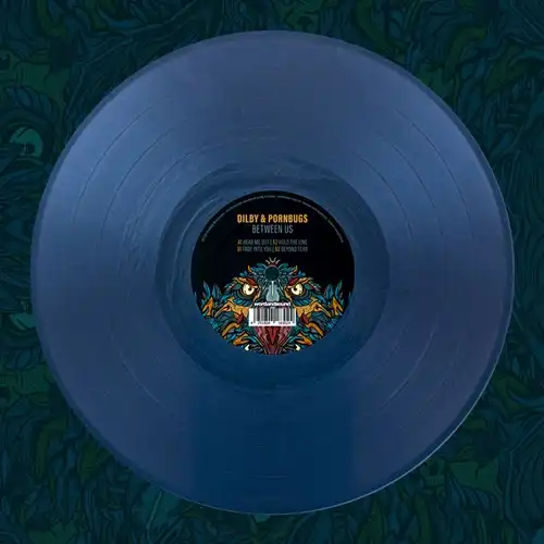 DILBY & PORNBUGS / BETWEEN US (LTD PEARL-DEEP-OCEAN COLORED)