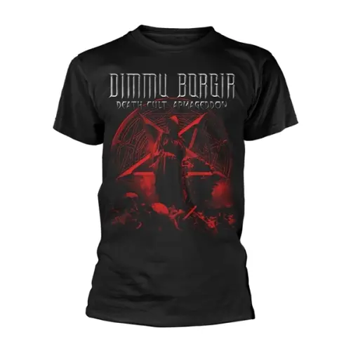DIMMU BORGIR / ディム・ボルギル (ディム・ボガー) / DEATH CULT PENTAGRAM (RED) T-SHIRT <SIZE:L>