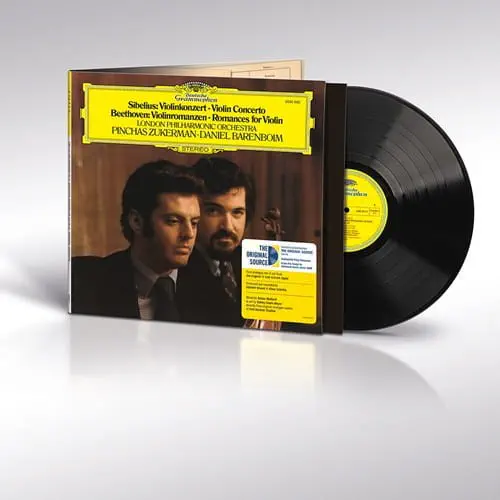 PINCHAS ZUKERMAN / ピンカス・ズーカーマン / SIBELIUS:VIOLIN CONCERTO/BEETHOVEN:ROMANCES (LP)