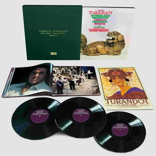 ZUBIN MEHTA / ズービン・メータ / PUCCINI:TURANDOT (LP)