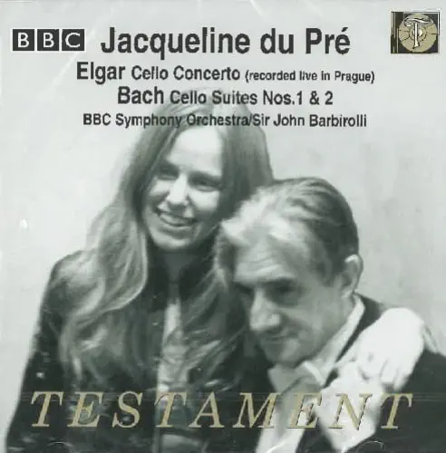 JACQUELINE DU PRE / ジャクリーヌ・デュ・プレ / エルガー：チェロ協奏曲 / バッハ：無伴奏チェロ組曲 第1&2番