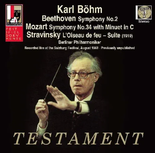 KARL BOHM / カール・ベーム / ベートーヴェン：交響曲第2番 / モーツァルト：交響曲第34番